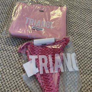 NWT Triangl Cora Alina Crochet Bottom Only - S, Cheeky